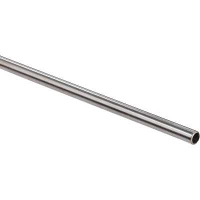 K&S Stainless Steel 1/2 In. O.D. x 1 Ft. Round Tube Stock